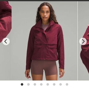 Lululemon Athletica Utility Jacket - Wine Berry